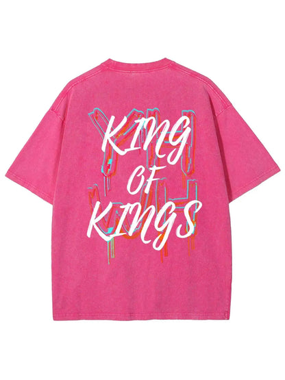 King Of Kings Unisex Washed T-Shirt