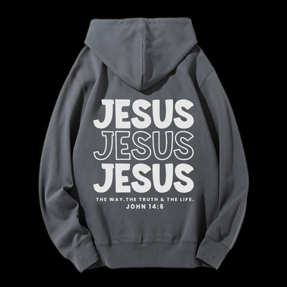 Jesus Drawstring Hoodie