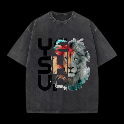 LION AND YESHUA TEE