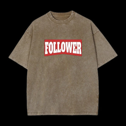 Follower Christian Washed T-Shirt