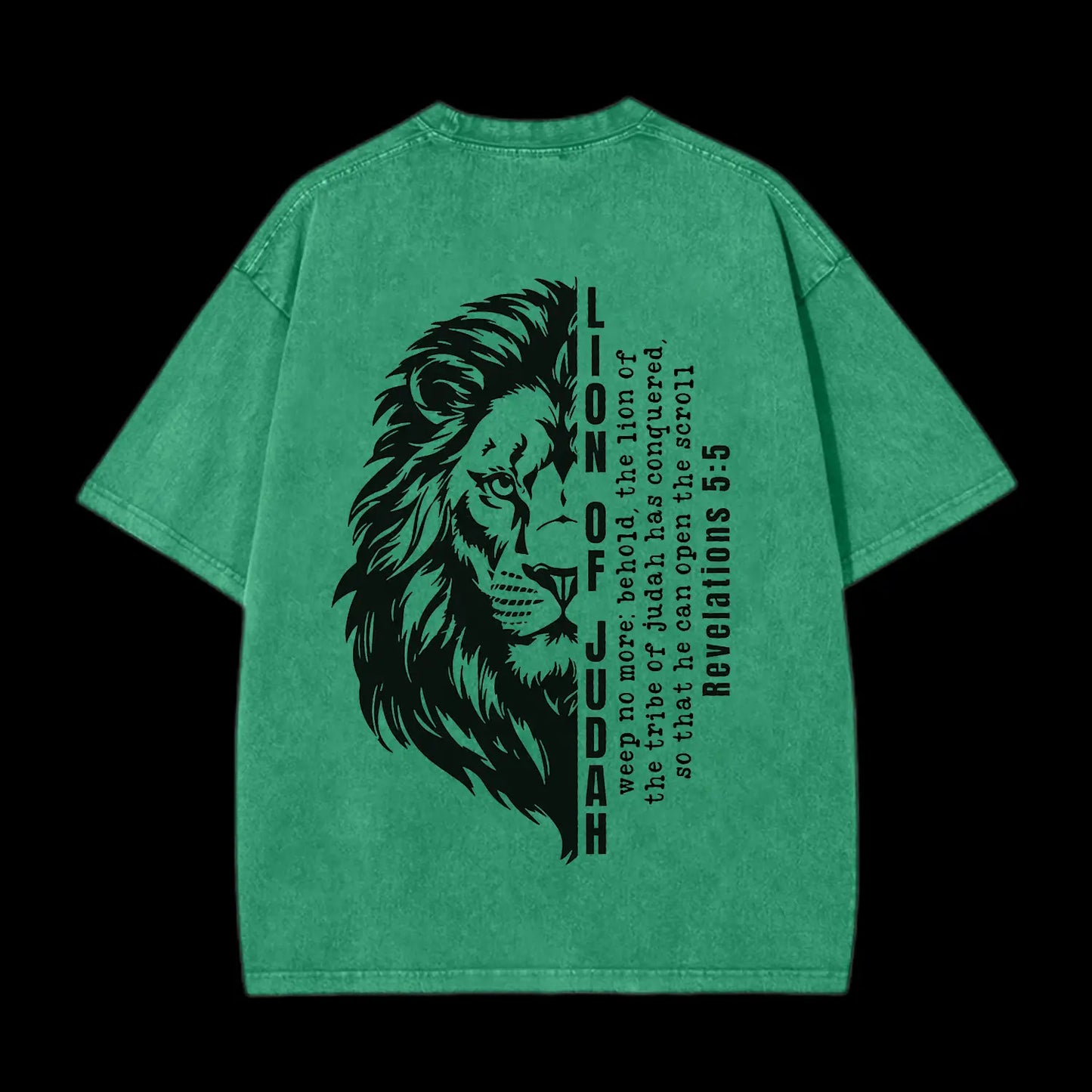 Lion Of Judah      Washed T-Shirt