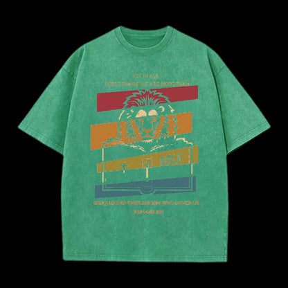 WE ARE MORE THAN COUQURORS CHRISTIAN TEE
