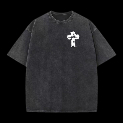 Jesus Saves Washed T-Shirt