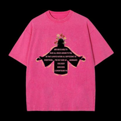 GOD IS ABLE TO MAKE GRACE CHRISTIAN TEE