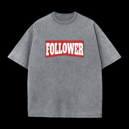 Follower Christian Washed T-Shirt