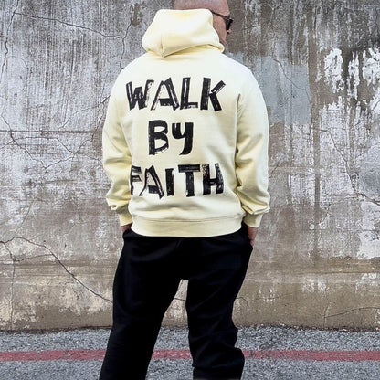 Walk By Faith Drawstring Hoodie