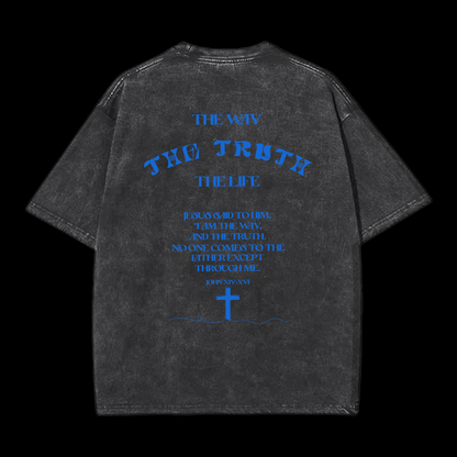 The Way The Truth The Life Washed T-Shirt