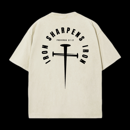 Iron Sharpens Iron Washed T-Shirt