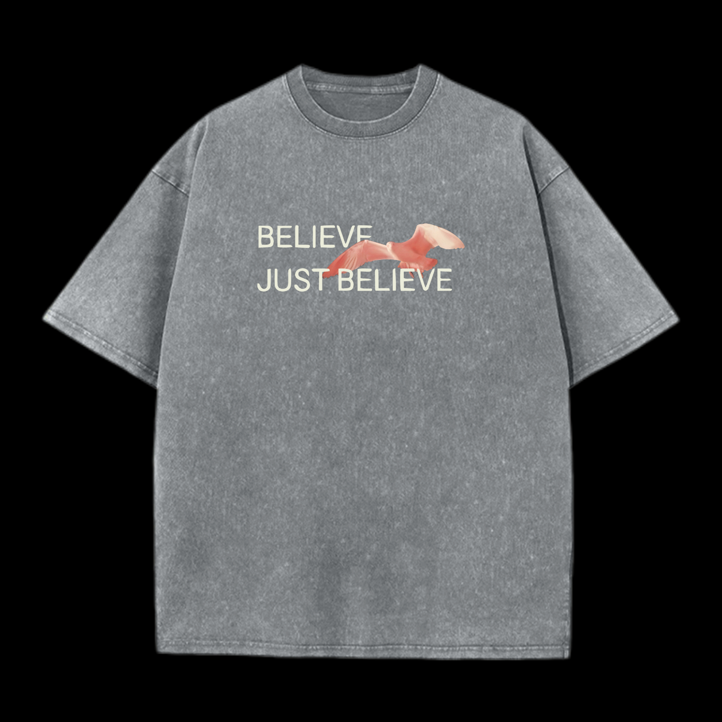With God All Things Are Possible Washed T-Shirt