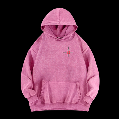 Fear No Evil  Washed Hoodie
