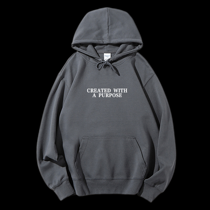 Created With A Purpose Drawstring Hoodie