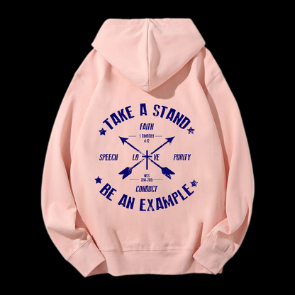 Take A Stand Drawstring Hoodie