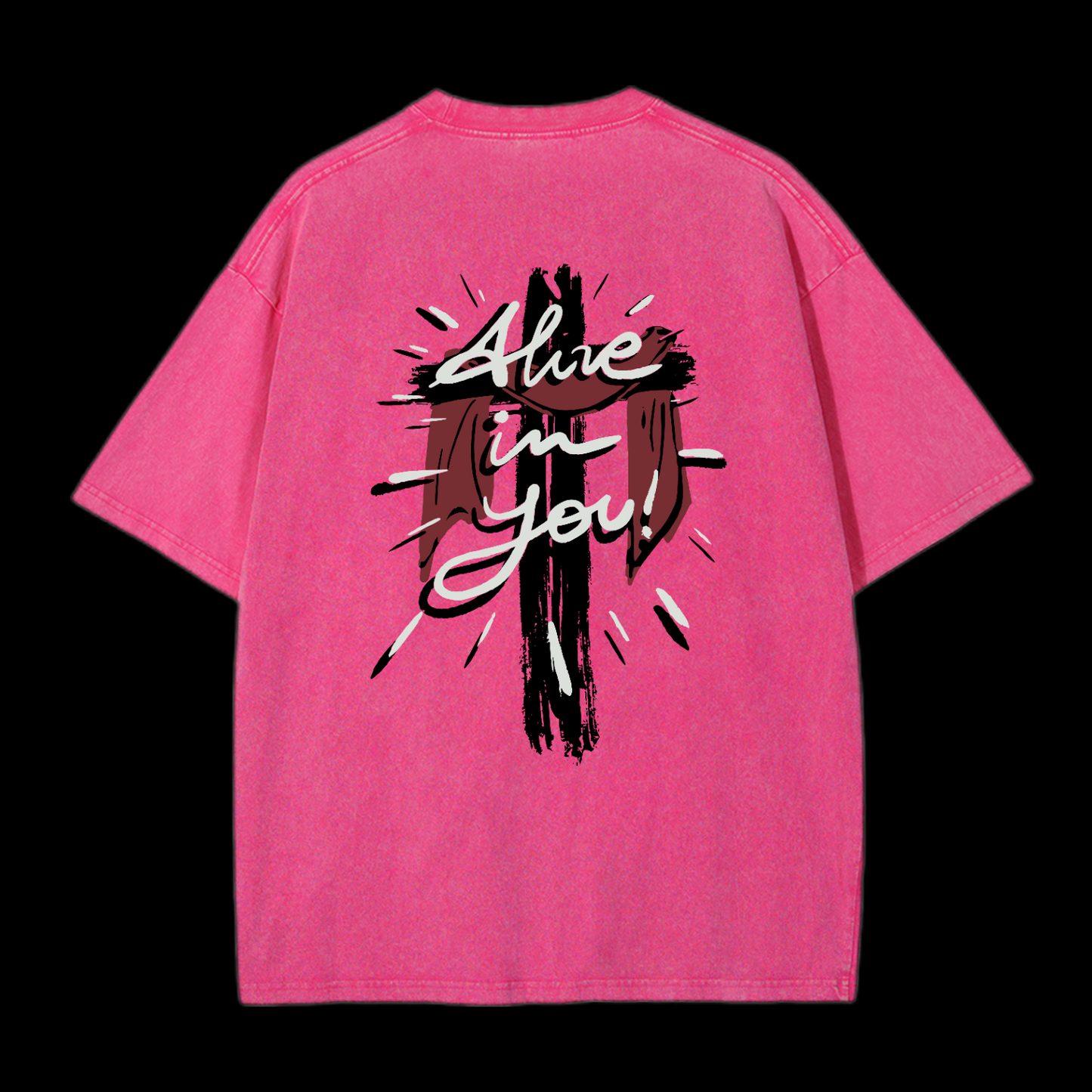 Alive In You Washed T-Shirt