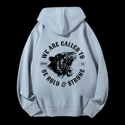 Joshua 1:9 Drawstring Hoodie