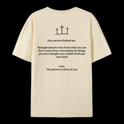 The Person In Front Of You Cotton T-Shirt