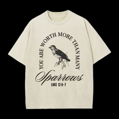 You Are Worth More Than Many Christian tee