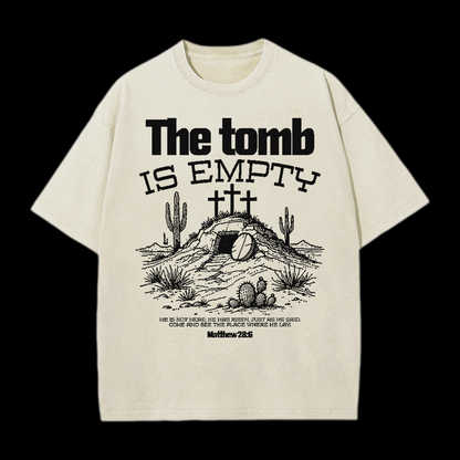 The Tomb Is Empty Christian tee