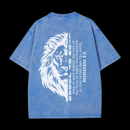 Lion Of Judah      Washed T-Shirt