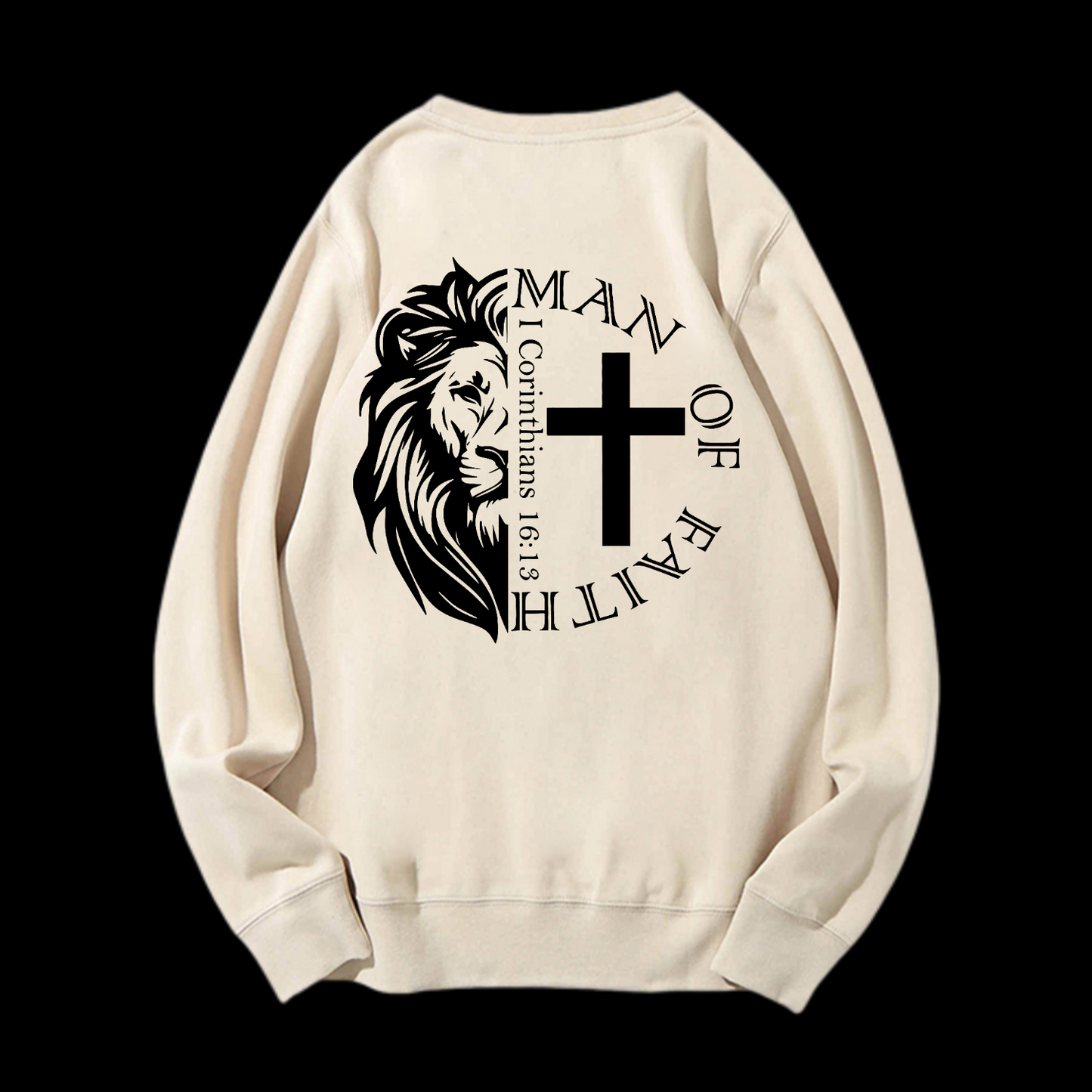 Man Of Faith Crewneck Sweatshirt