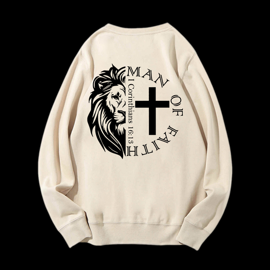 Man Of Faith Crewneck Sweatshirt