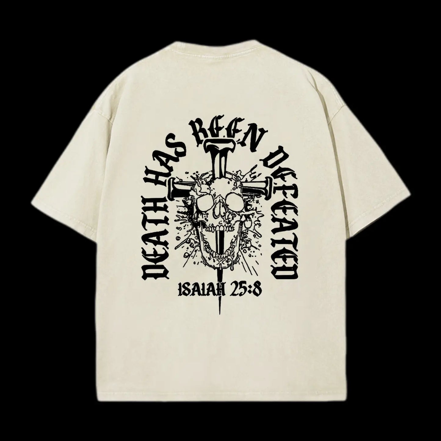 Death Has Been Defeated Washed T-shirt