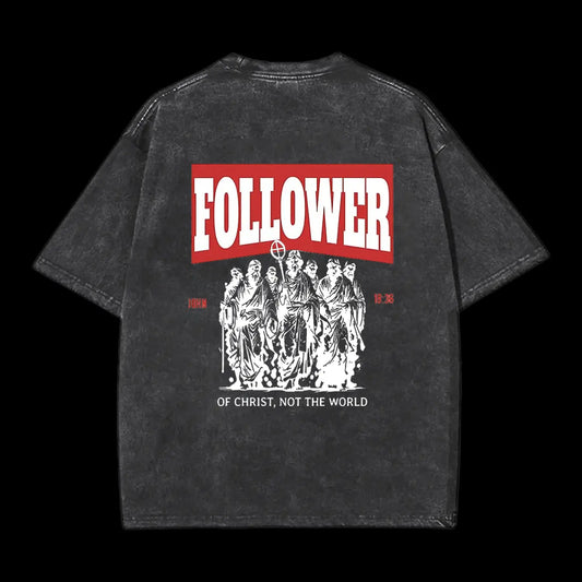 Follower Christian Washed T-Shirt
