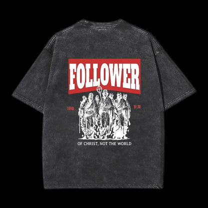 Follower Christian Washed T-Shirt
