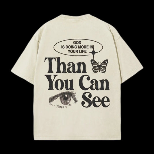 God Is Doing More In Your Life Christian Washed T-Shirt