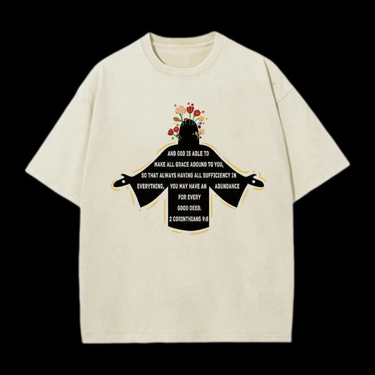 GOD IS ABLE TO MAKE GRACE CHRISTIAN TEE