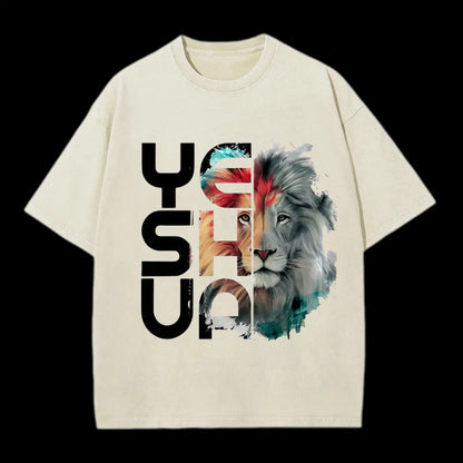 LION AND YESHUA TEE