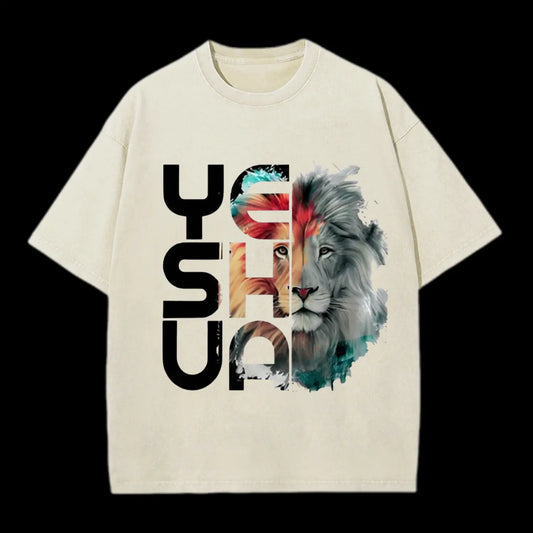 LION AND YESHUA TEE