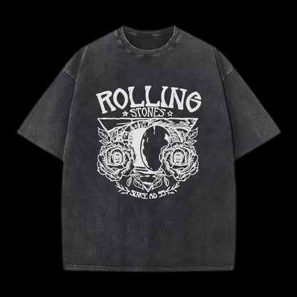 Rolling Stones Retro Christian Washed T-Shirt