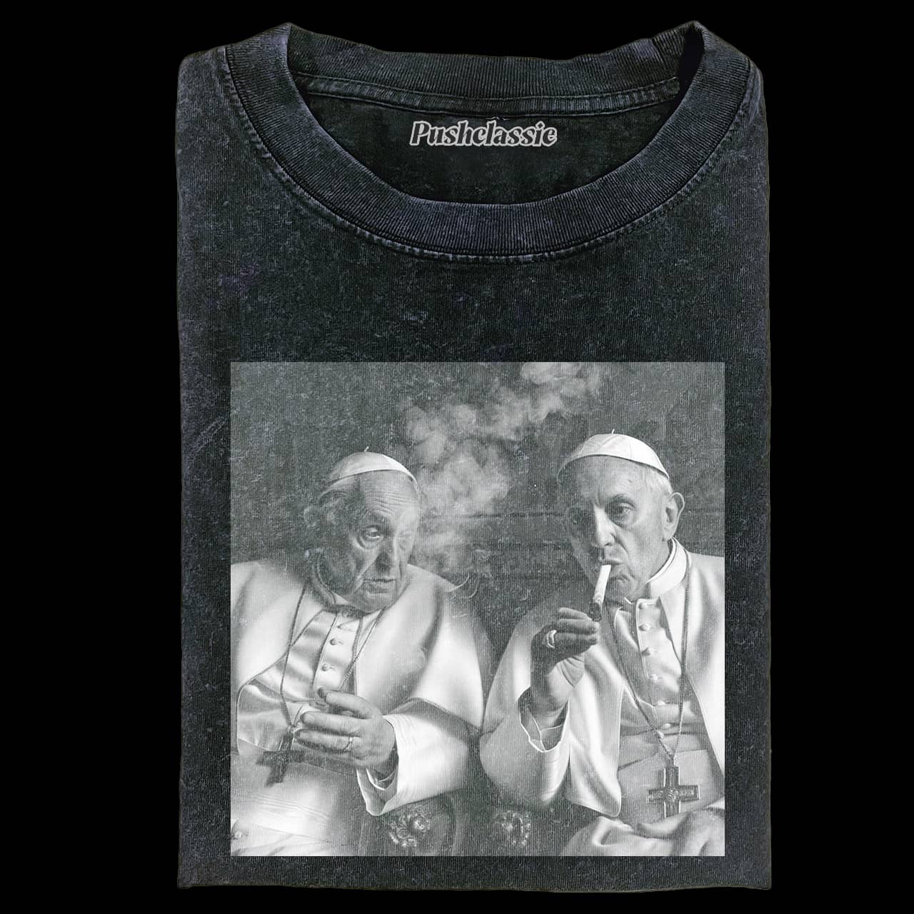 THE GANGSTER POPE WASHED T-SHIRT