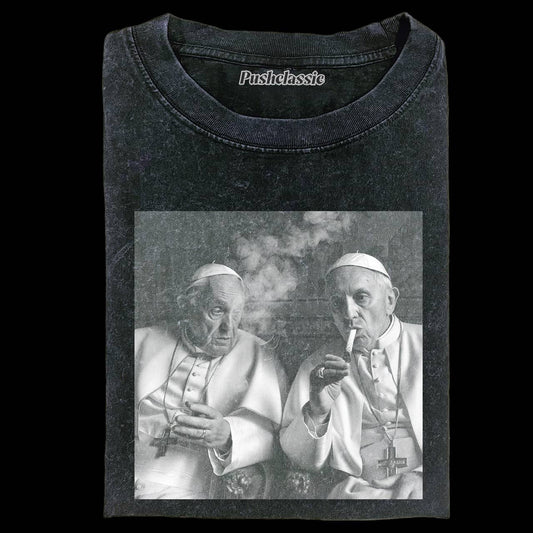 THE GANGSTER POPE WASHED T-SHIRT