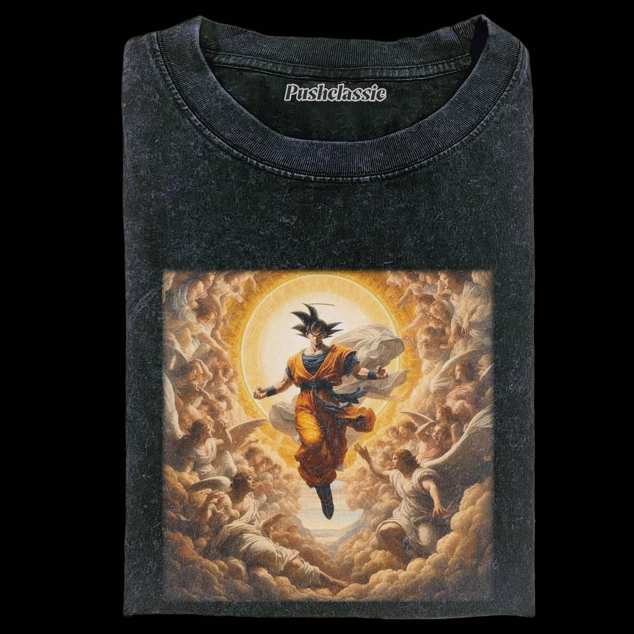 THE GOKU IN RELIGION FASHION WASHED T-SHIRT
