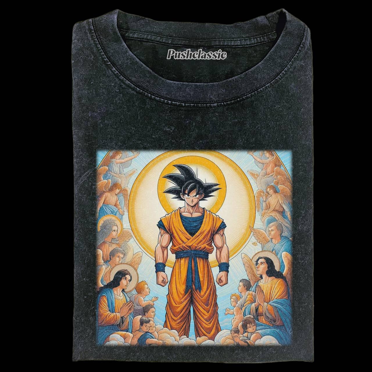 THE GOKU IN RELIGION FASHION WASHED T-SHIRT