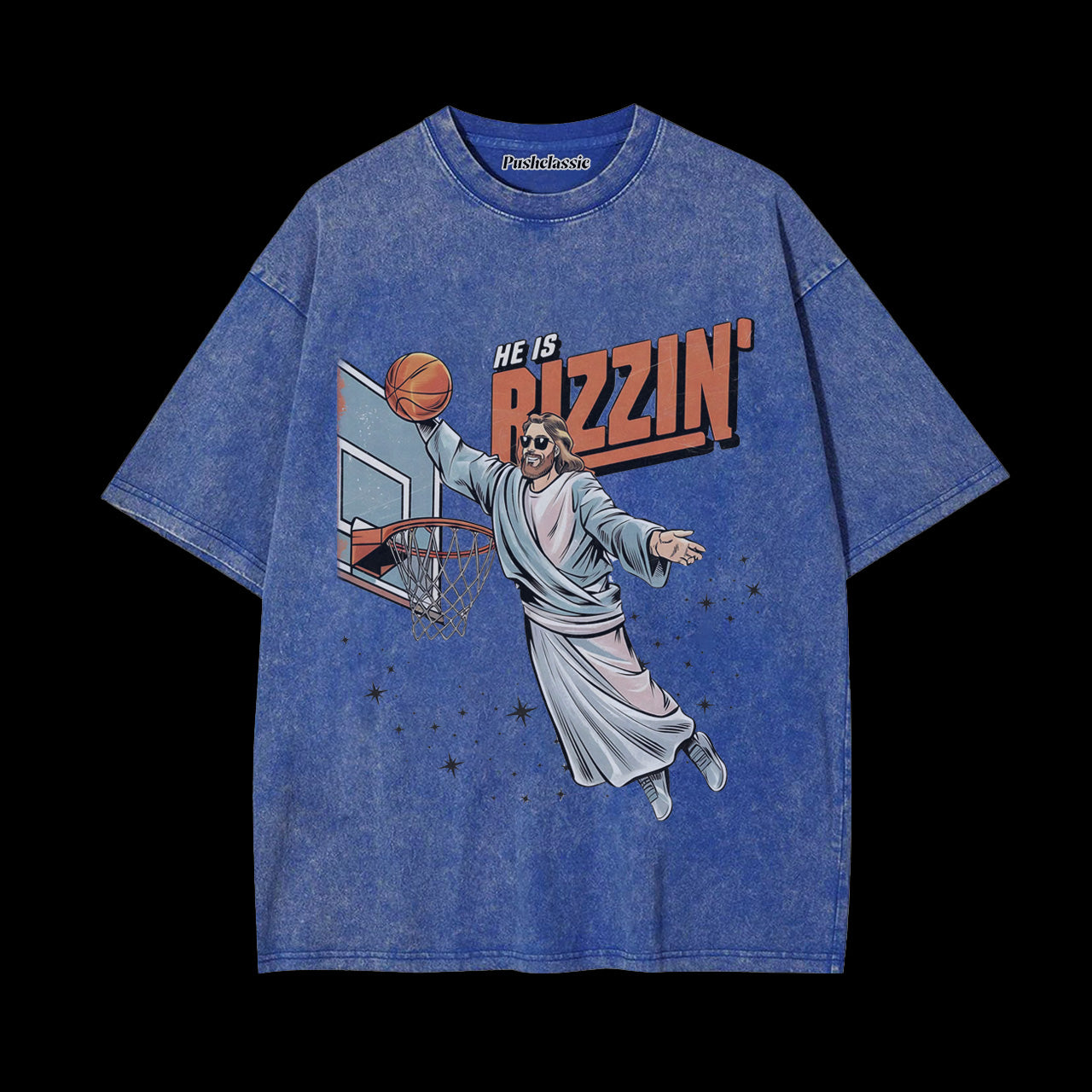 THE HE IS RIZZIN WASHED T-SHIRT