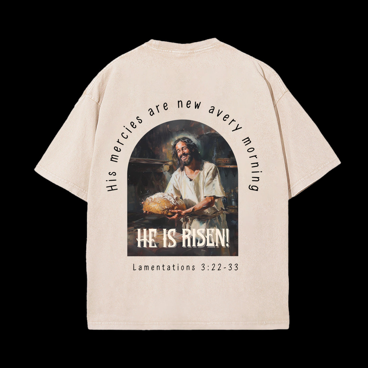 THE HE IS RIZZIN WASHED T-SHIRT