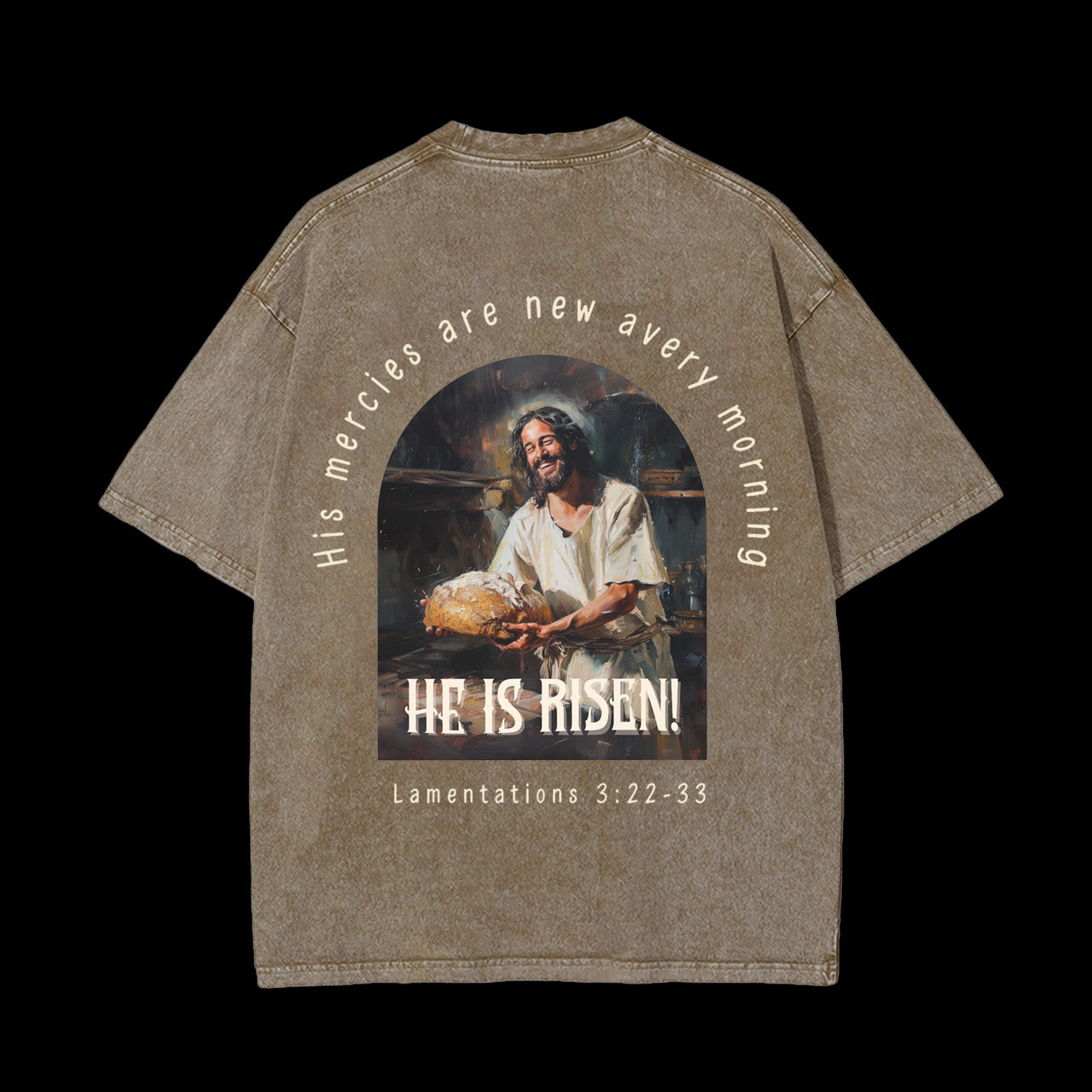 THE HE IS RIZZIN WASHED T-SHIRT