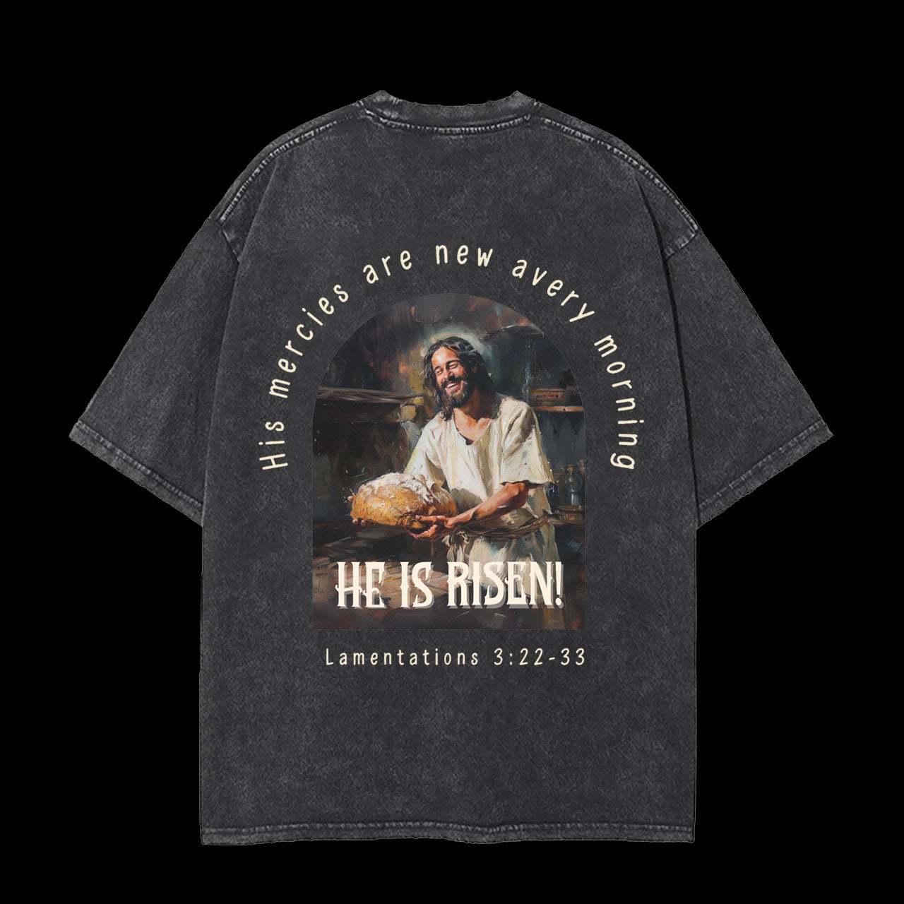 THE HE IS RIZZIN WASHED T-SHIRT