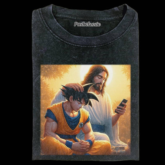 THE JESUS AND GOKU T-SHIRT