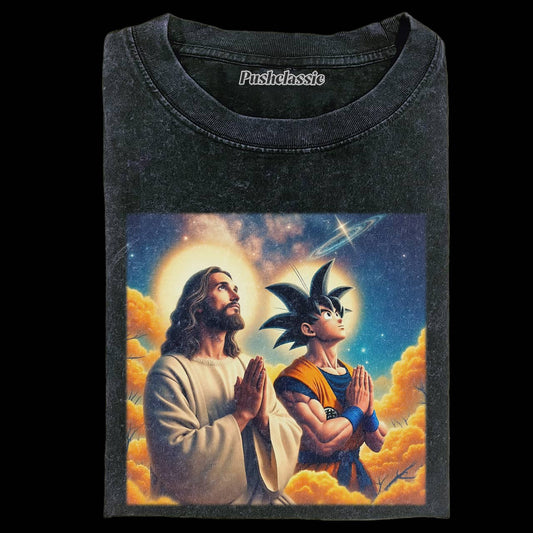 THE JESUS AND GOKU T-SHIRT
