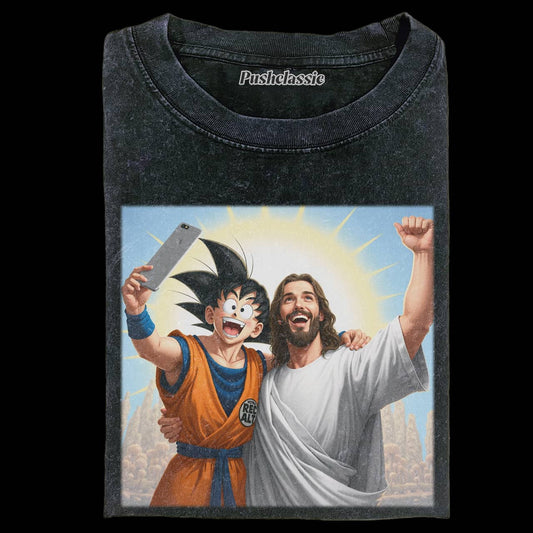 THE JESUS AND GOKU T-SHIRT