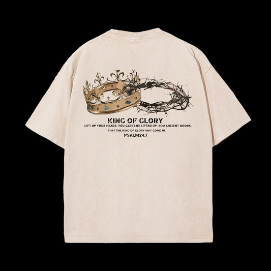 THE JESUS CHRISTIAN WASHED  T-SHIRT