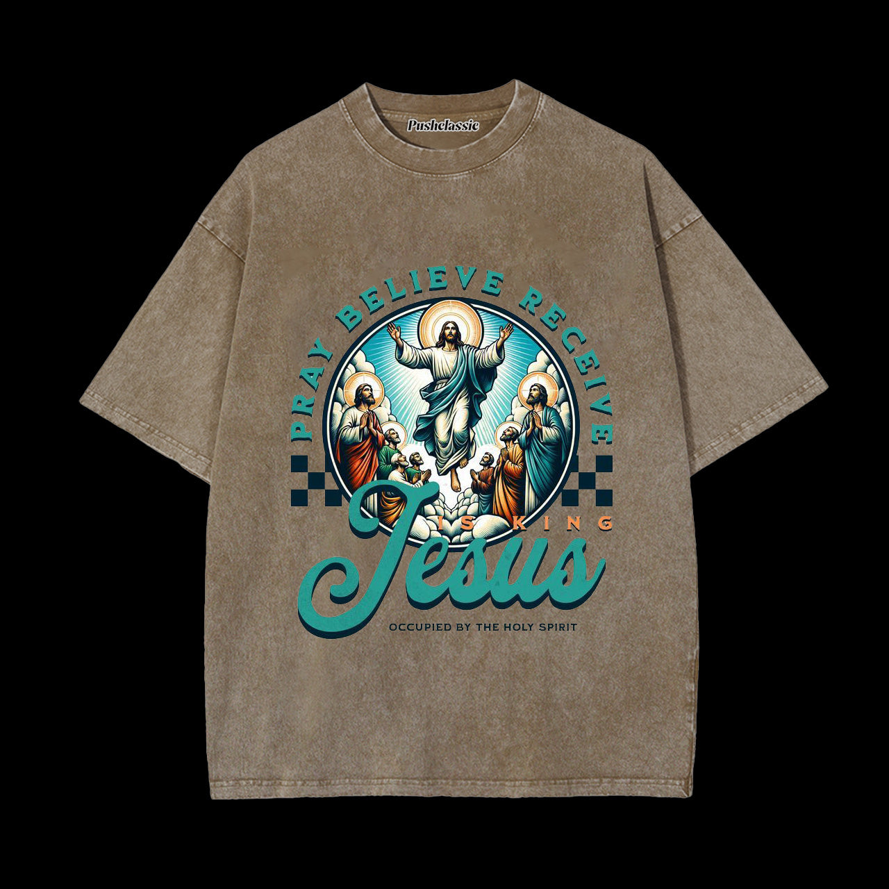 THE JESUS CHRIST WASHED T-SHIRT