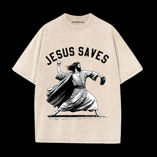 THE JESUS CHRIST WASHED T-SHIRT