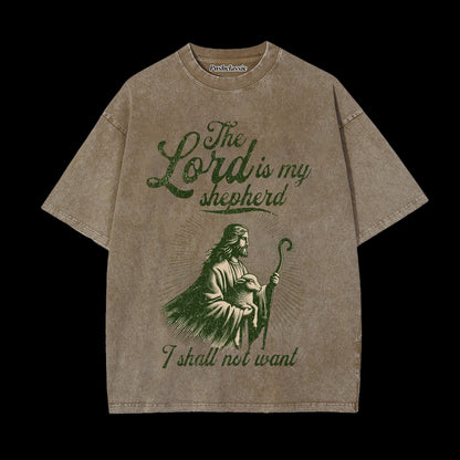 THE JESUS CHRIST WASHED T-SHIRT