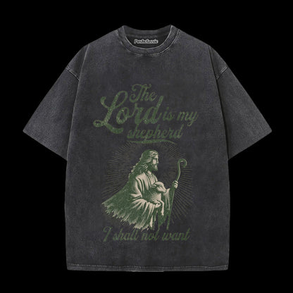 THE JESUS CHRIST WASHED T-SHIRT
