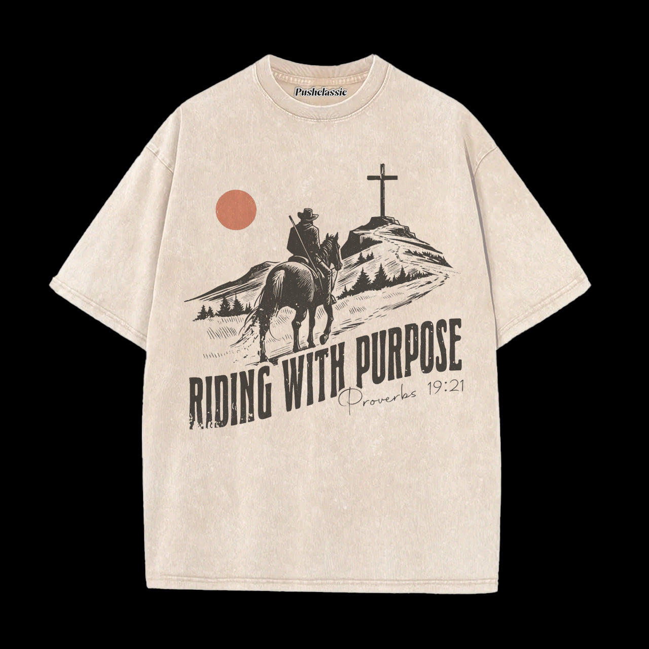 THE JESUS CHRIST WASHED T-SHIRT