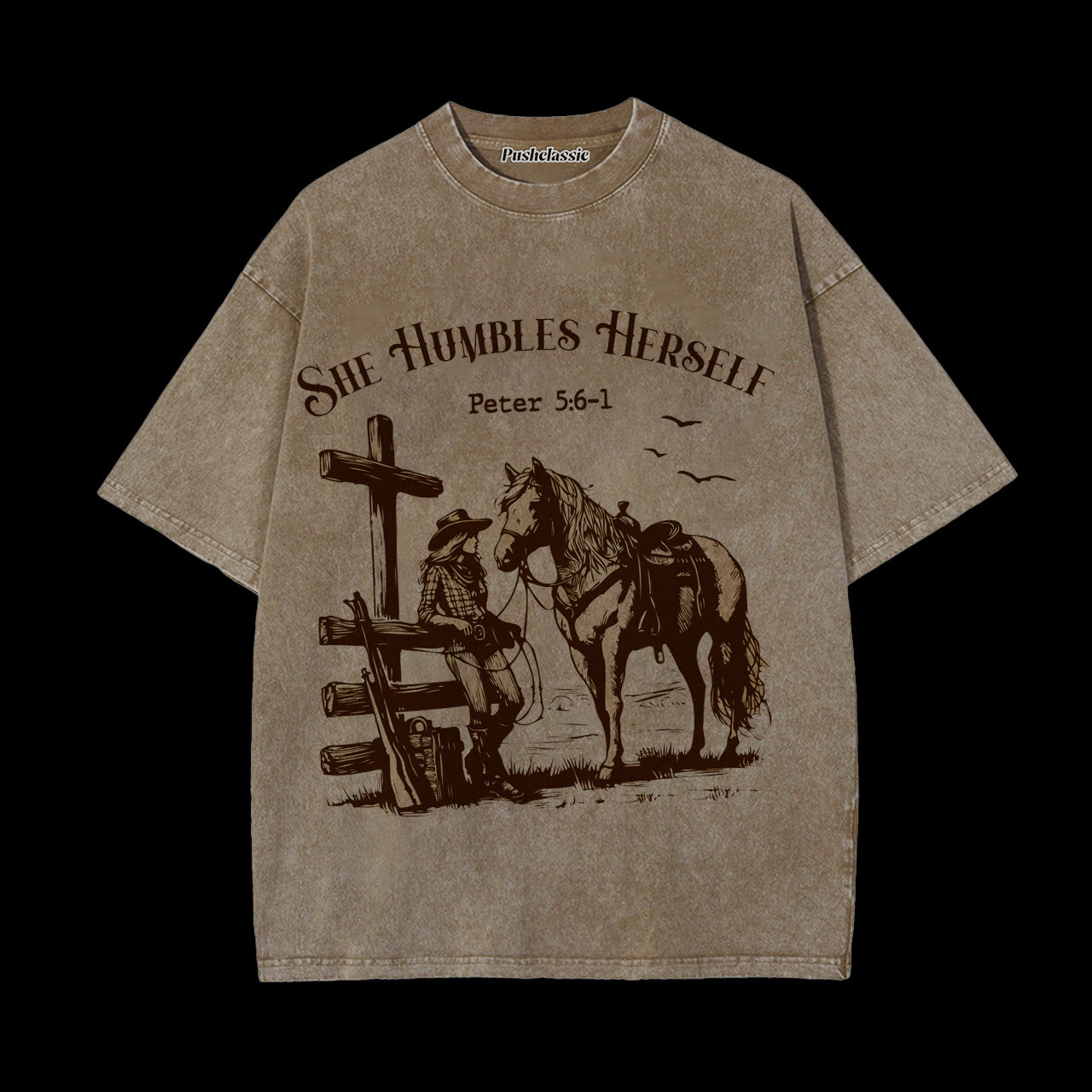 THE JESUS CHRIST WASHED T-SHIRT